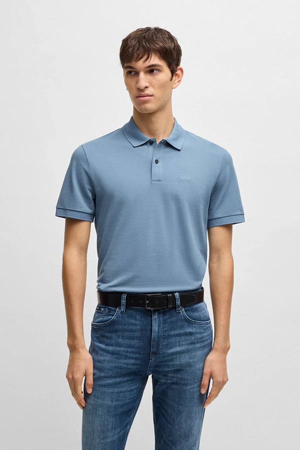 ΜΠΛΟΥΖΑ POLO (Never Out of Stock) BOSS - 459 ΜΠΛΕ